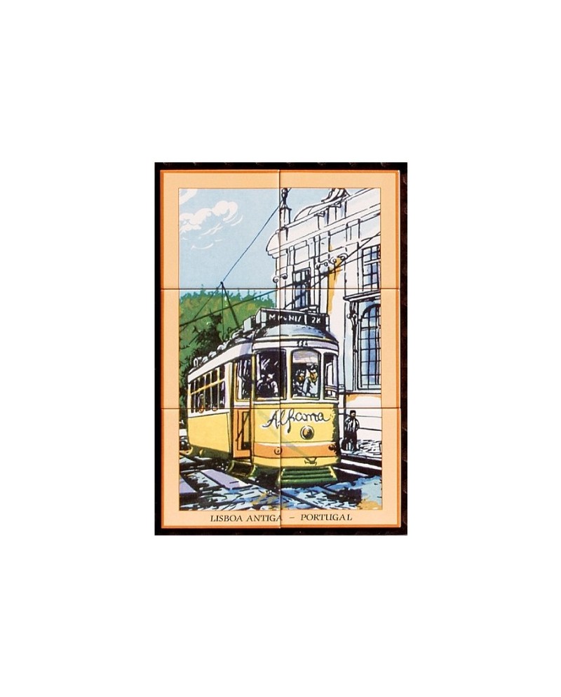 Azulejos com imagem﻿ de Alfama - Lisboa﻿