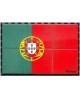 Azulejos con la imagen da Bandera de Portugal﻿
