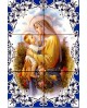 Tiles with the image of Our Lady with child