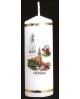 Candles with image of Apparitions of Fatima﻿