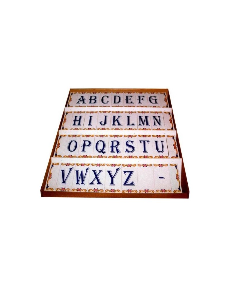 Tiles with letters﻿