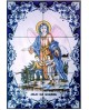 Tiles with an image of the Guardian Angel