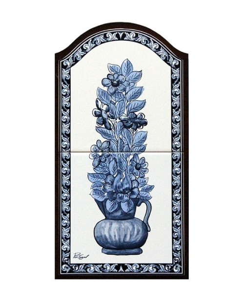 Tiles with the image with Vase of Flowers