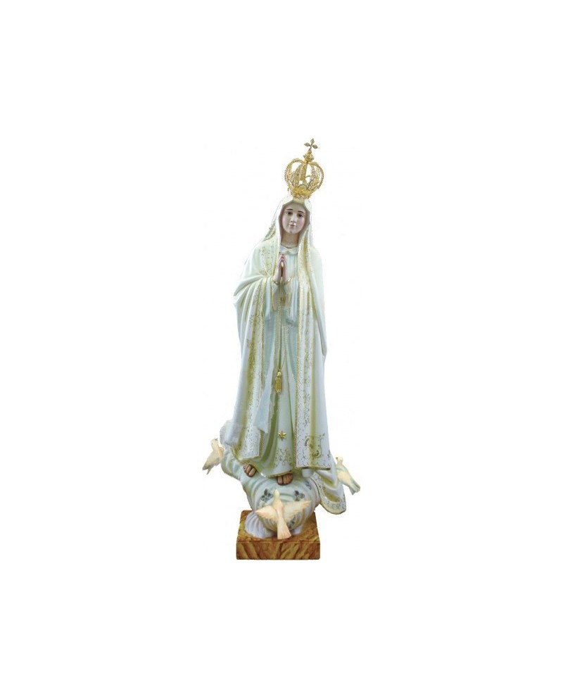 Estátua de madeira de Nossa Senhora Fátima