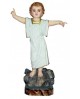 Estátua de madeira do Menino Jesus﻿