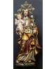 Wooden statue of St. Joseph with baby Jesus