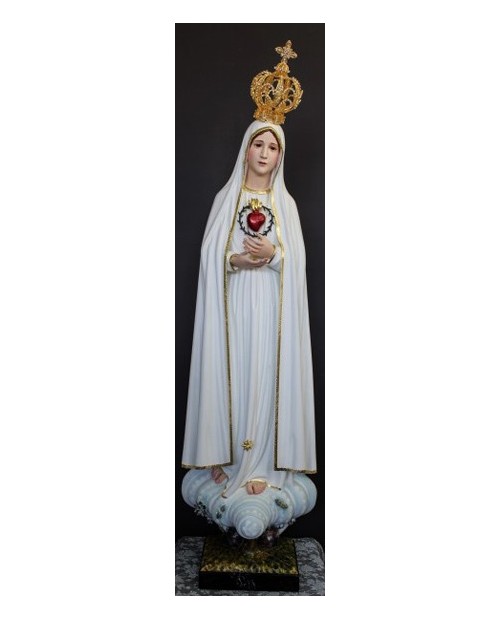 Imagem de madeira do Sagrado Coração de Maria