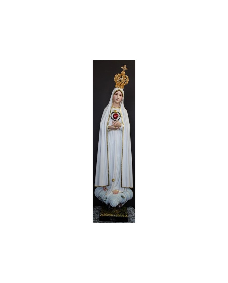 Imagem de madeira do Sagrado Coração de Maria