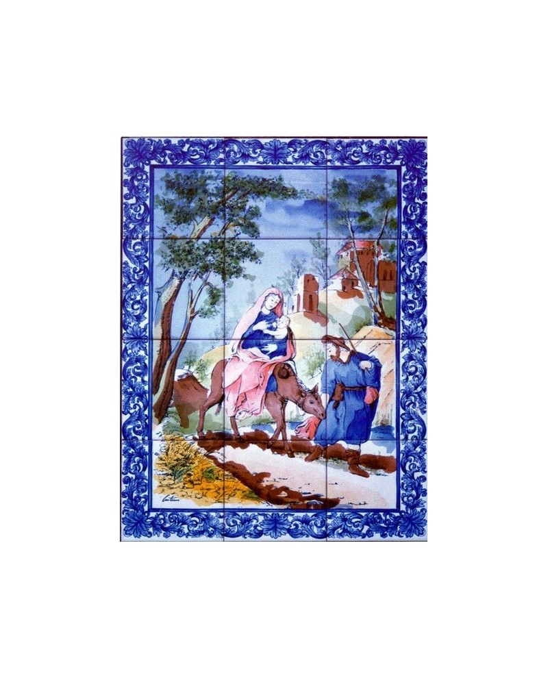 Tiles with the image of Country Landscape
